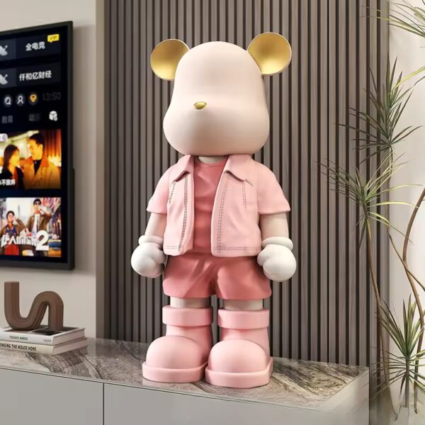 Violent Bear Large Floor-standing Ornaments, Home Living Room Sofa TV Cabinet Decorations, Housewarming Gifts - Image 6