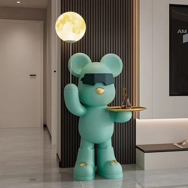 New Violent Bear Large Ornaments Living Room Decoration Light Luxury Large Floor Statues for Decoration Sculptures Decor - Image 6
