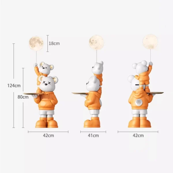 Groot Figurines Living Room Moonlight Sofa Beside Storage Organizer Tray Piggy Bank Personal Cabinet Entrance Modern Room Decor - Image 6